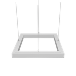 Светильник LED квадратный Quadro 864W 6050х70х50мм 4000К белый подвесной IP40