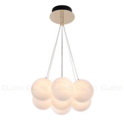Люстра Cloyd LONATI C7 / Ø45 см - золото (арт.10877)
