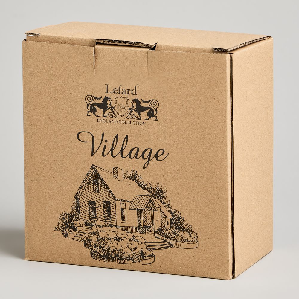 ФОРМА ДЛЯ ЗАПЕКАНИЯ LEFARD "VILLAGE" С КРЫШКОЙ 500 МЛ 17,5Х17,5Х8 СМ