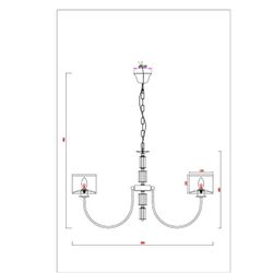 Подвесная люстра Arte Lamp