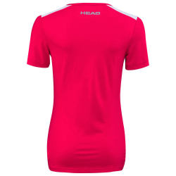 Женская теннисная футболка Head Club 22 Tech T-Shirt W - magenta