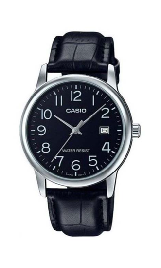 Casio Collection MTP-V002L-1B Мужские японские наручные часы