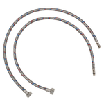 67-0-078 Подводка гибкая для смесителя, М10x35мм 40см- 100см