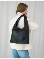 Сумка большая через плечо шоппер