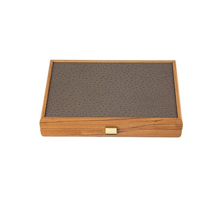 Нарды с боковыми стойками 30х20см Manopoulos Backgammon Backgammon bde3ost