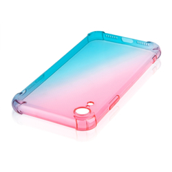 Чехол ROSCO для Apple iPhone XR оптом (арт. IPXR-HARD-TPU-PINK-BLUE)