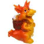 Фигурка «Дракон с богатствами» 12*6*12 см, микс