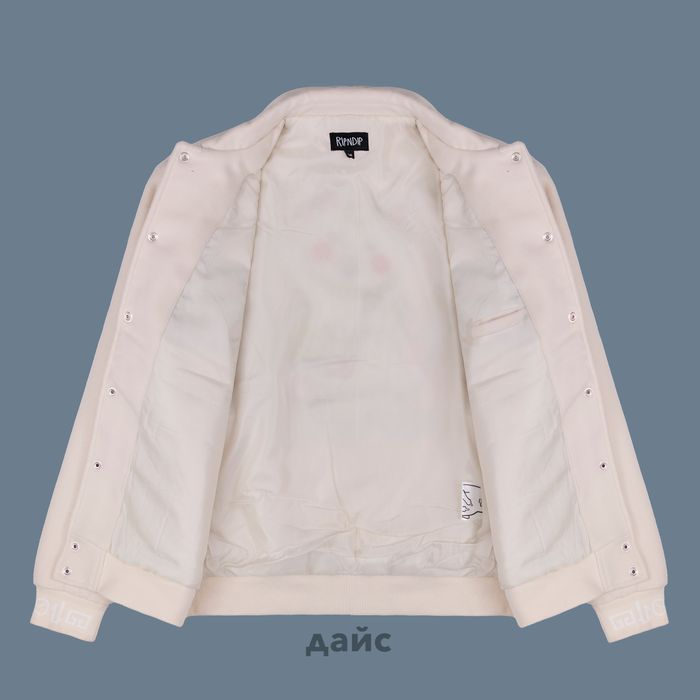 Куртка мужская Ripndip Lucky Nerm Varsity Jacket артикул:RND10191 - купить в магазине Дайс
