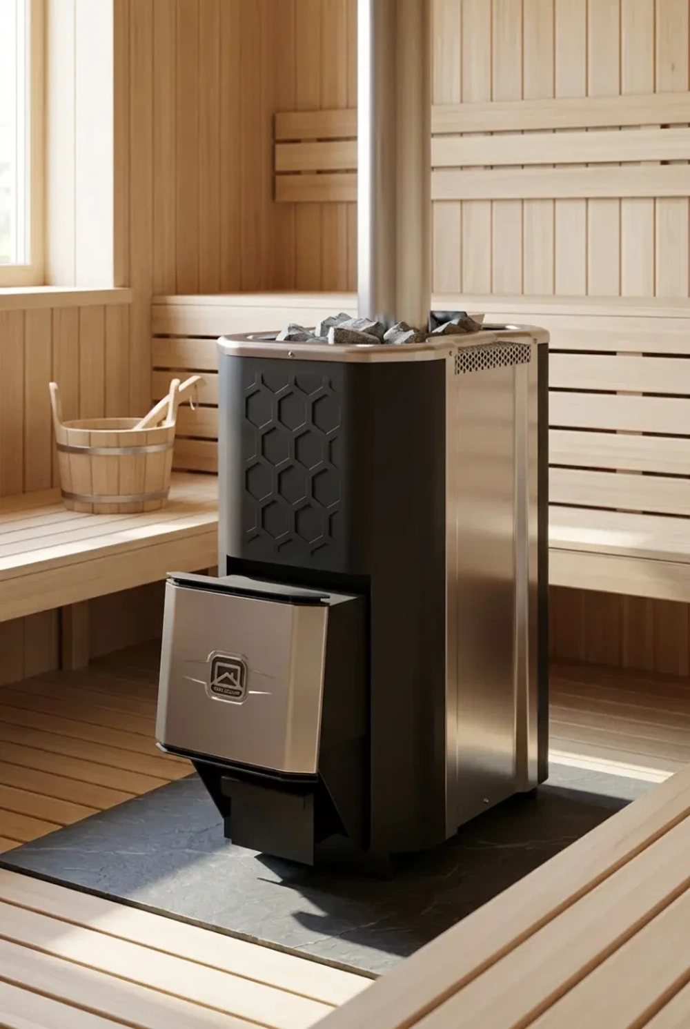 Печь для бани Сахара-16 ЛК Профи (2.0)