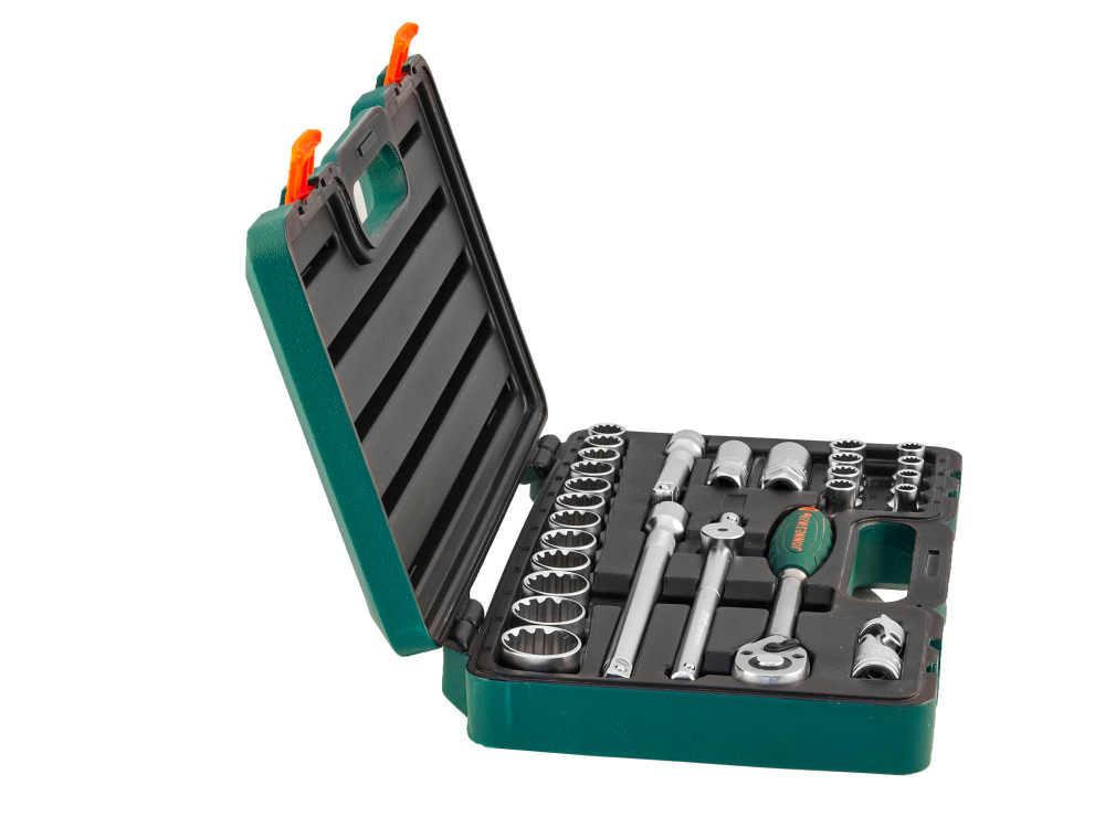 S68H4127S Набор головок торцевых 1/2"DR Super Tech, 27 предметов