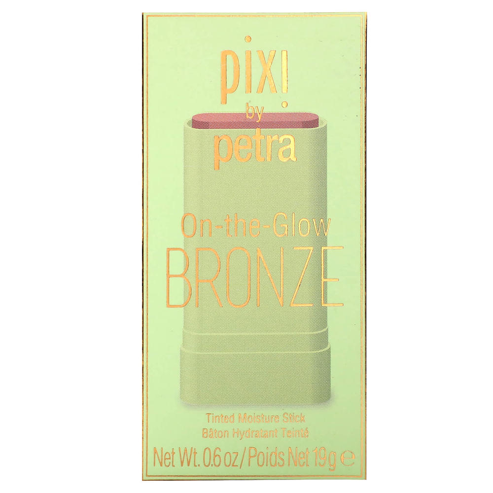 Pixi Beauty, On-the-Glow Bronze, увлажняющий стик с оттенком, теплое сияние, 19 г (0,6 унции)