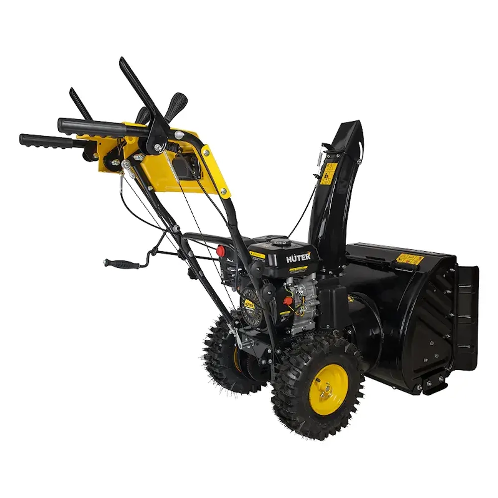HUTER SGC 4100LX бензиновый снегоуборщик 7 л.с. ковш 68 см, выброс 15 м, 6 вперед/2 назад 70/7/26