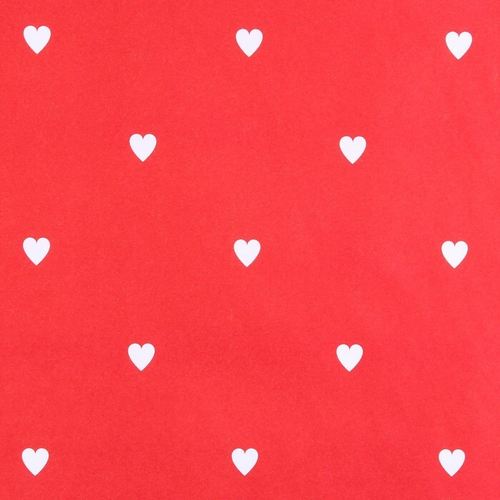 Бумага упаковочная крафтовая "сердечки" #2