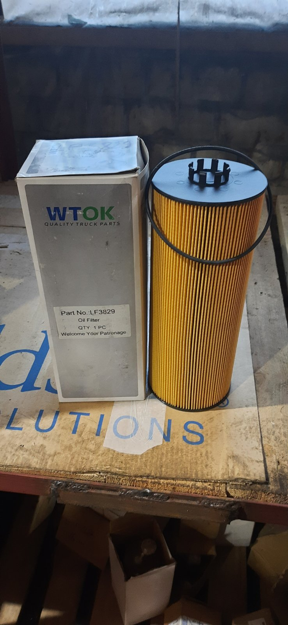 Фильтр масляный WTOK LF3829