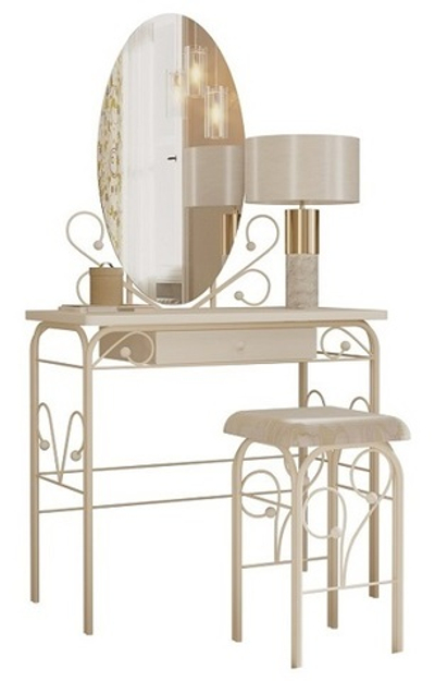 Столик дамский Версаль с банкеткой