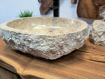 Раковина из мрамора Erozy Cream EM-65672 52х42х15 из натурального камня