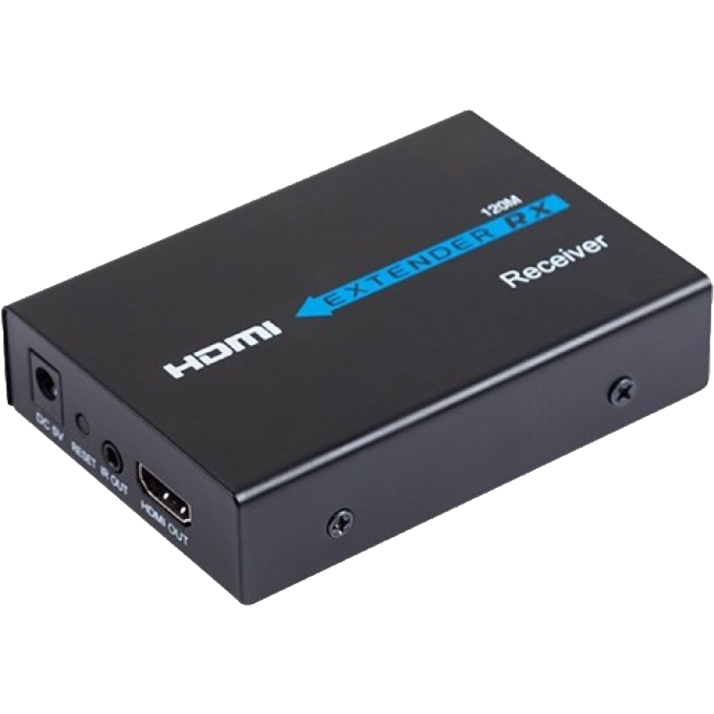 Приёмник сигнала HDMI по витой паре  до 40 м LAN (RJ-45) кат. 5е/6 REXANT