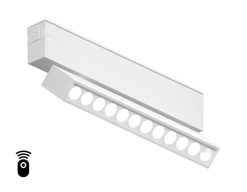 Светильник светодиодный для шинопровода Magnetic 220V GL1341 WH белый IP20 12W 3000K-6400K 24° 232*25*112