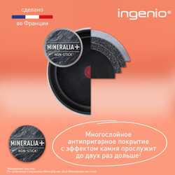 Набор сковород Tefal Ingenio Black Stone L3999032
