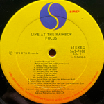 Focus – Live At The Rainbow (США 1973г.)