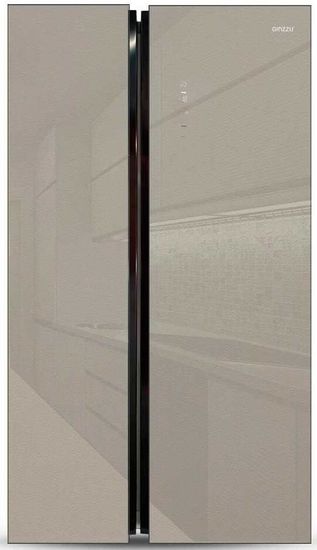 Холодильник Ginzzu NFK-520 Glass