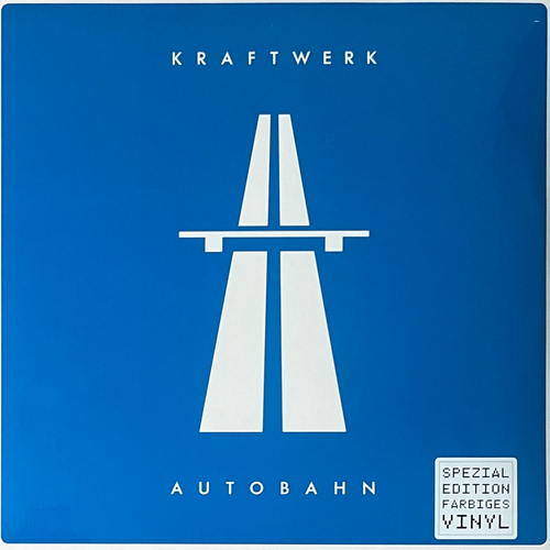 Kraftwerk ‎– Autobahn 2LP (Европа 2020г.) Blue