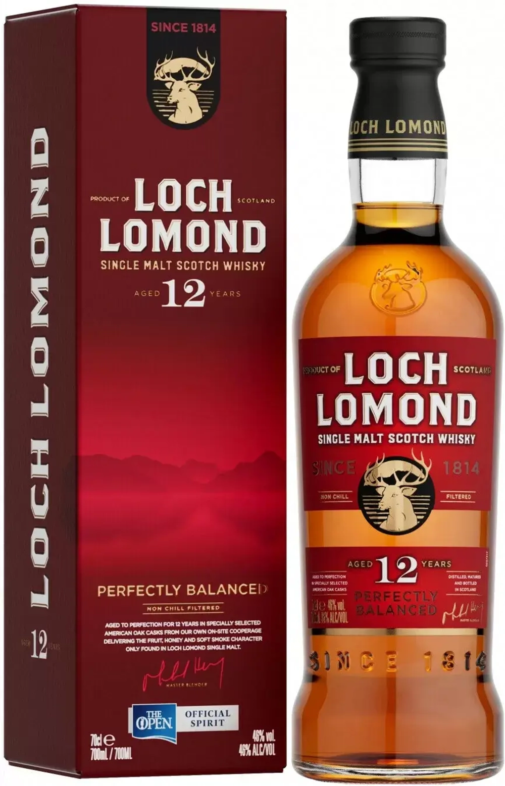 Виски Loch Lomond, Single Malt 12 лет, 0,7 л