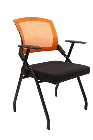 Офисное кресло Chairman NEXX Россия черный/оранжевый N