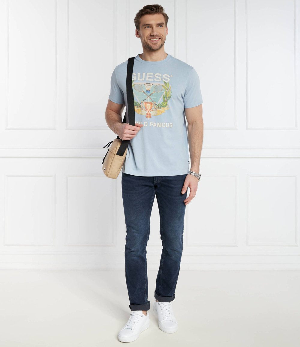 Футболка GUESS - голубой(M4GI60 K9RM1)