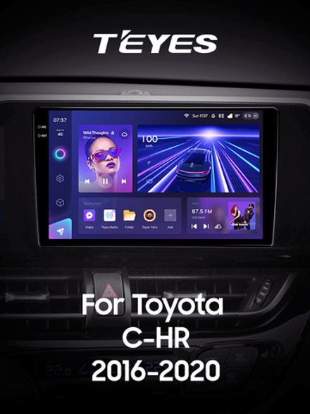 Teyes CC3 2K 9"для Toyota C-HR 2016-2020 (прав)