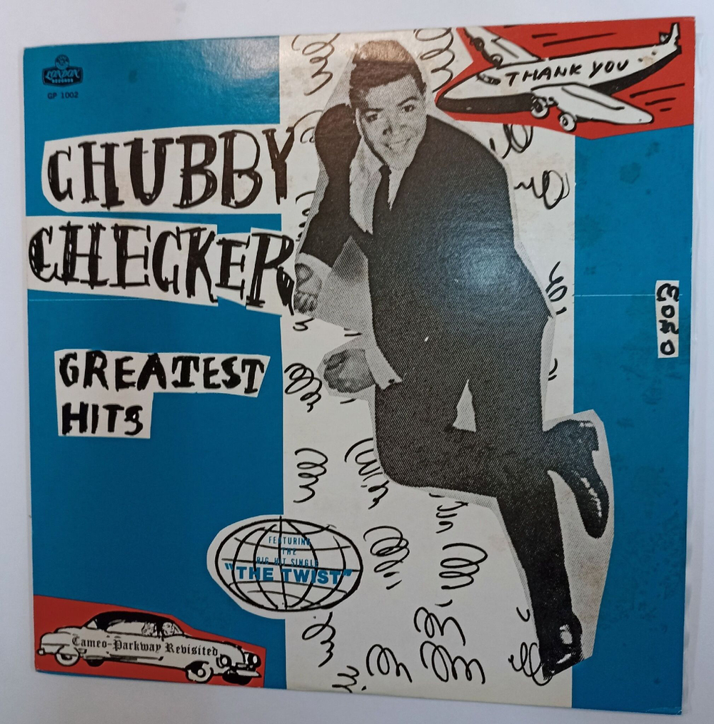 Винтажная виниловая пластинка Chubby Checker Greatest Hits (Japan 1976)