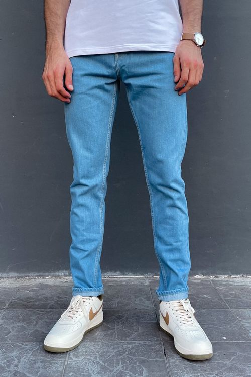 Джинсы Miracle Apparel Selvedge 1702 Tapered Sky-Wash мужские синие