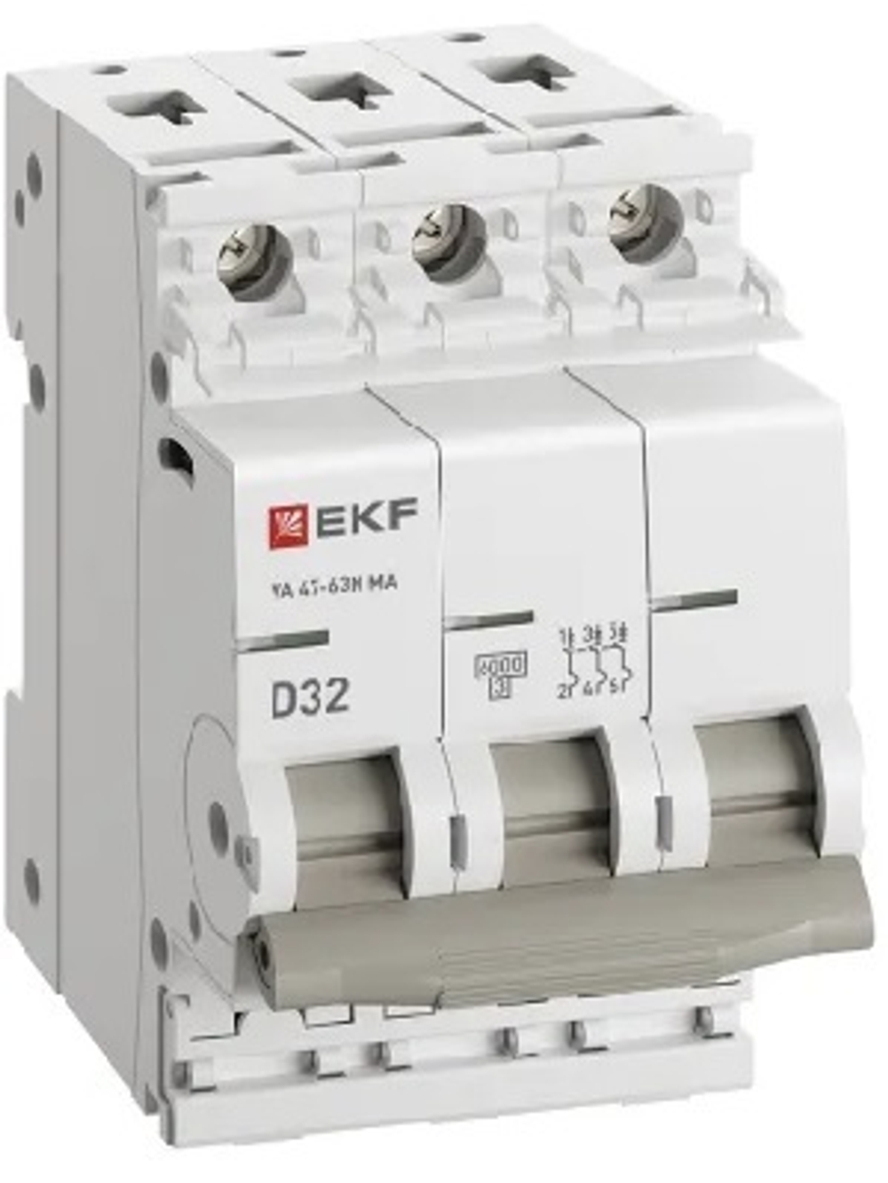 Автоматический выключатель  EKF M63MA6332D