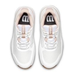 Женские Кроссовки теннисные Wilson Intrigue Pro Clay - white/cameo rose/gum