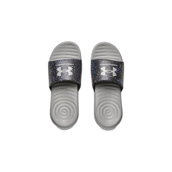 Under Armour Ansa Graphic Slide 'Black Tin Speckled'