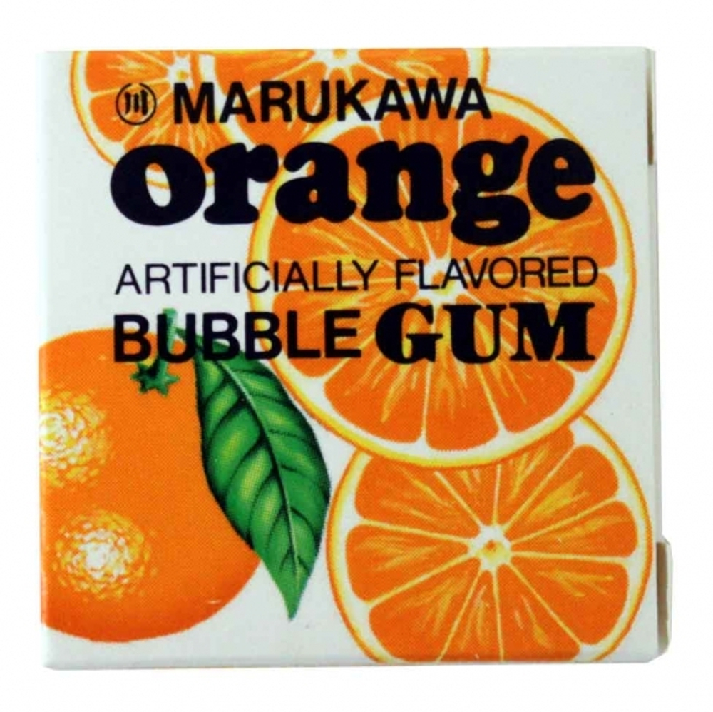 Жевательная резинка апельсин Marukawa 5,4гр