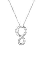 Колье Восьмерка на шнурке