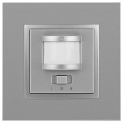 14-4103-03 ЭРА Датчик движения 2-проводной, 180-240В, 200Вт, IP20, Эра Elegance, алюминий