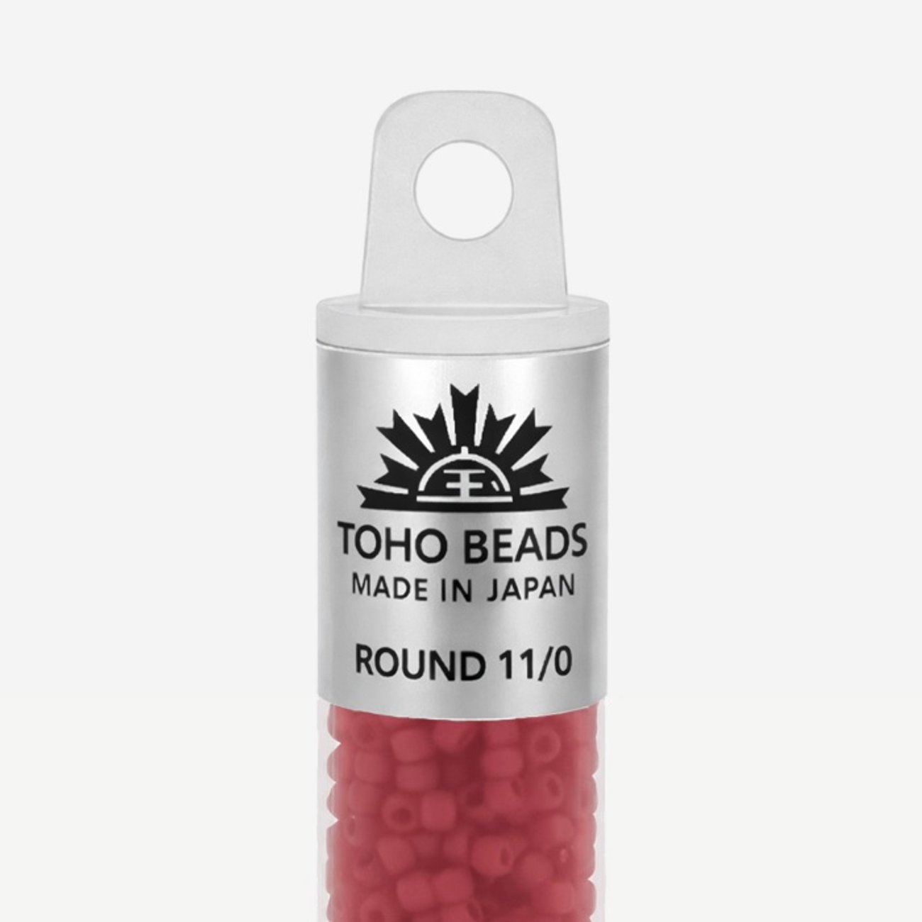 Японский бисер TOHO Round 11/0 (№5CF), прозрачный матовый