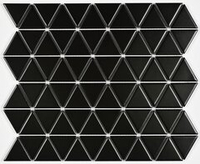 Мозаика из керамогранита Reno Black matt (39х45) 291х252х6 мм