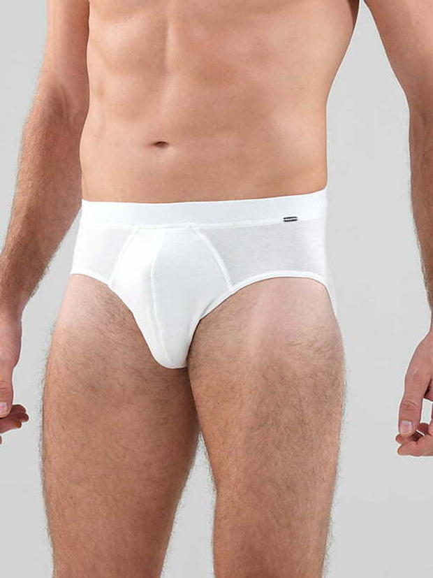 Трусы мужские слипы Silver белый