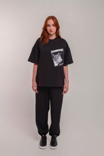 ФУТБОЛКА NUMERO 1 с карманом print CatDog