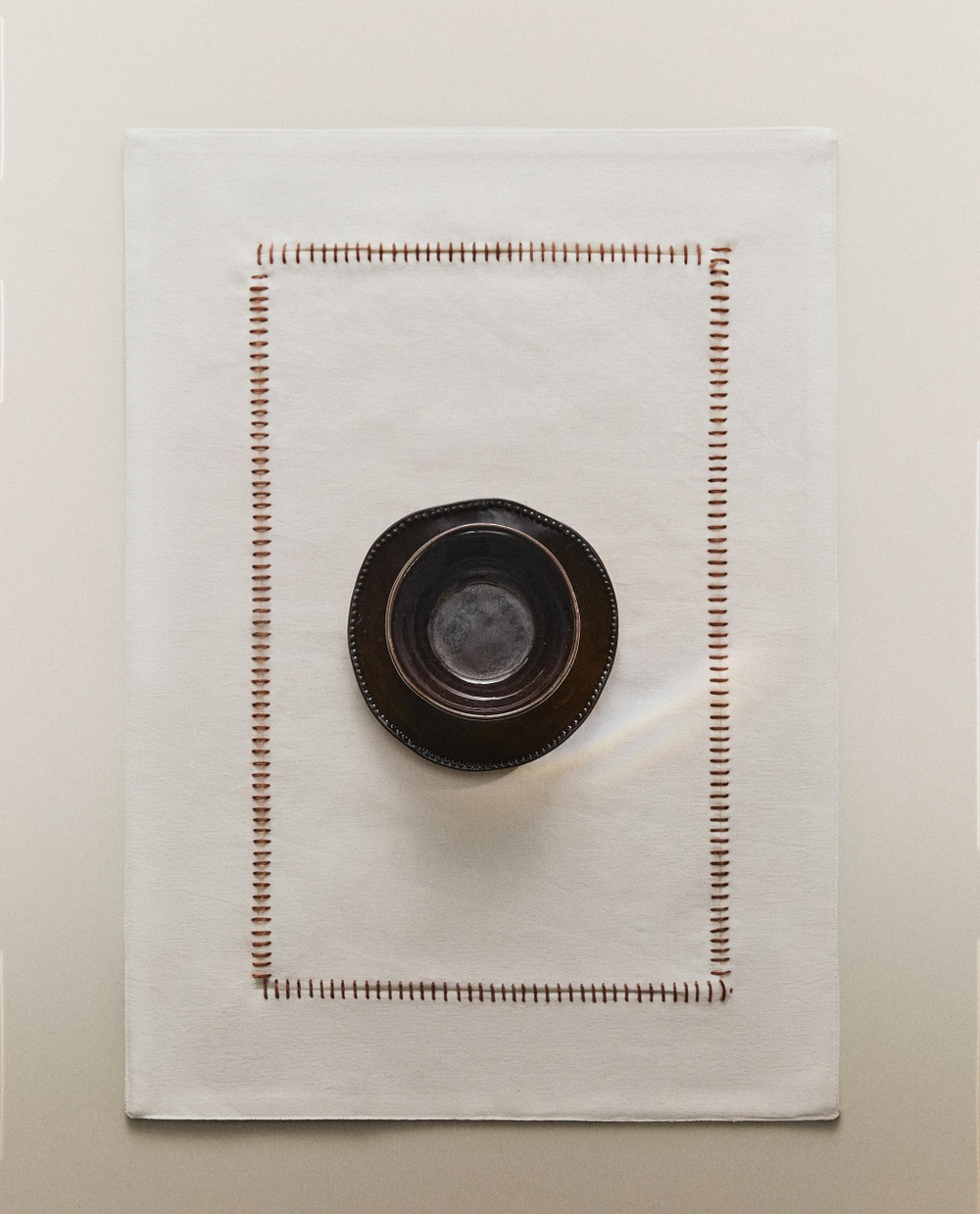 Zara Home сервировочная салфетка из хлопка, 50 35 см · 9267/023