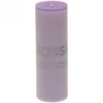 Свеча «Classic» 5*15см цвет лавандовый ZD-004