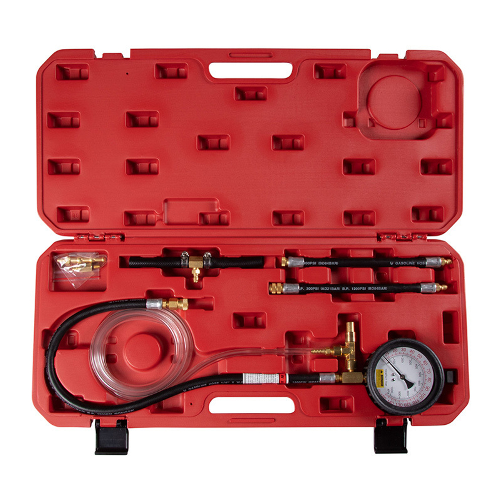 МАСТАК (120-00007C) Набор для тестирования топливных систем MFI, кейс, 7 предметов