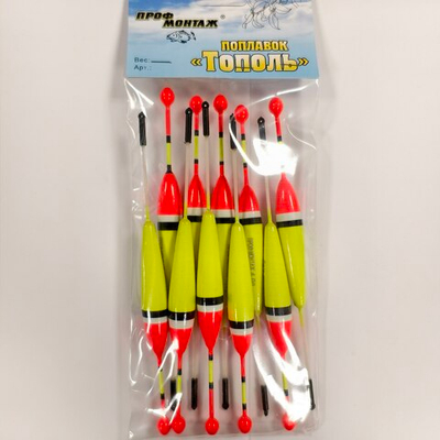 Набор поплавков ТОПОЛЬ 4g №322