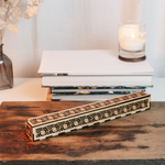 Деревянный  подарочный короб для указки 300 мм. PK15