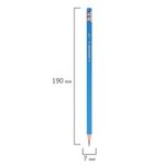 Набор ЮНЛАНДИЯ "ЮНЛАНДИК НА МОРЕ": 12 карандашей чернографитных HB + точилка + держатель, 181784