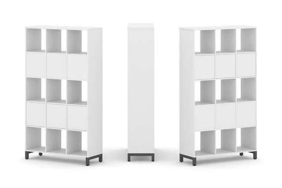 Style Project Набор стеллажа 2-х сторон., 5 яр. SN.NSD-531  1121*400*1982