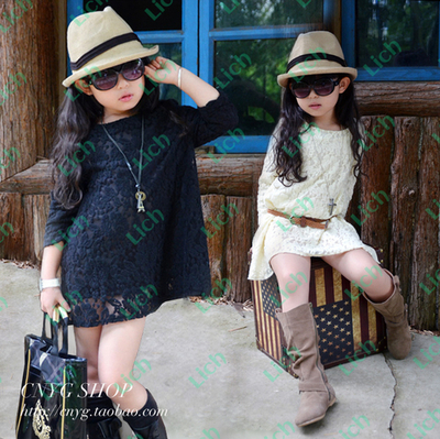 Туника детская гипюровая